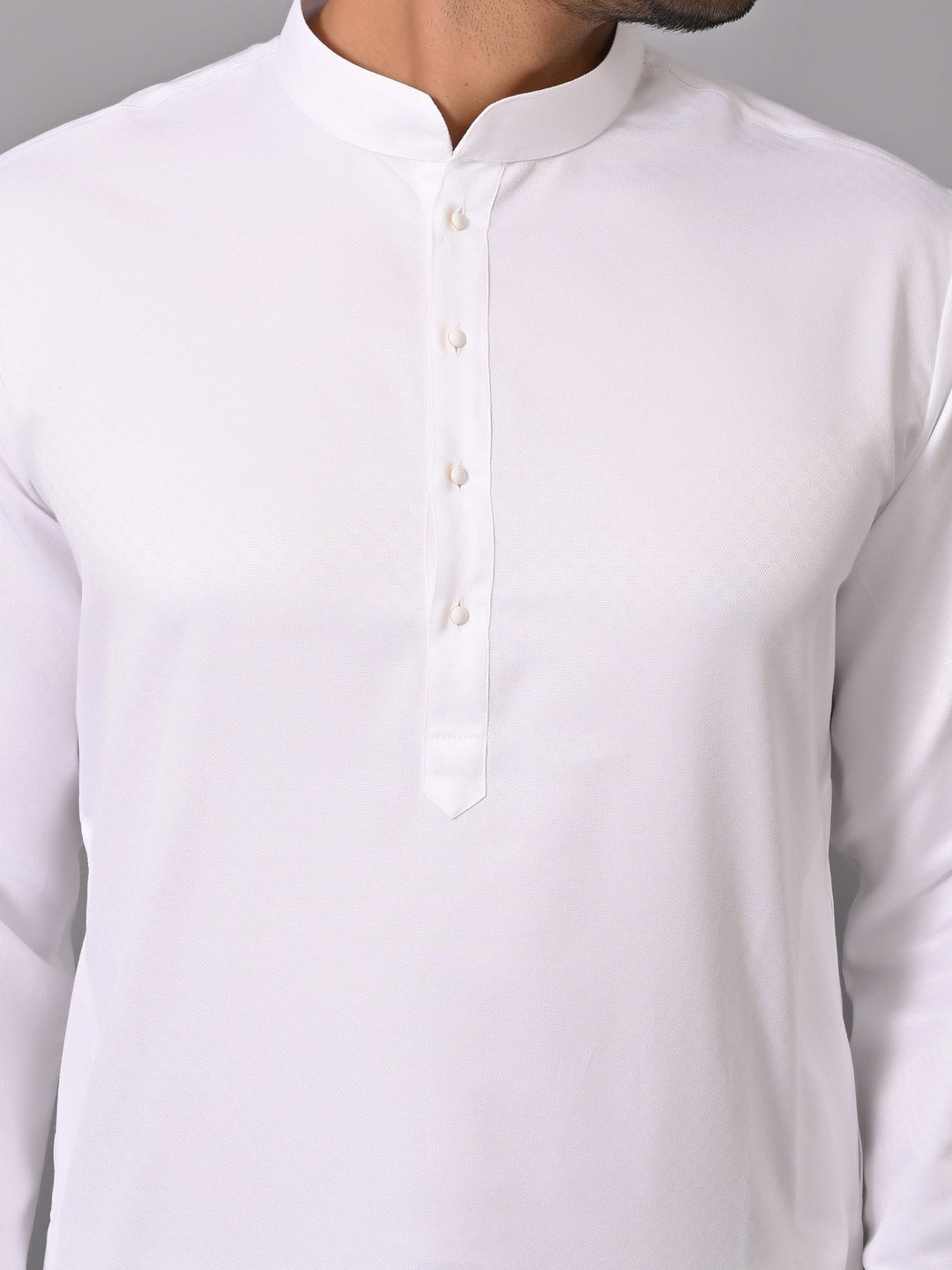 White Kurta Set