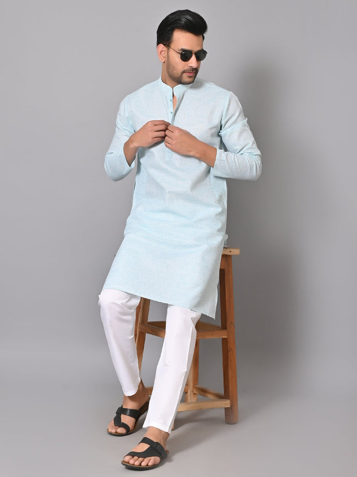 Solid Green Kurta Set