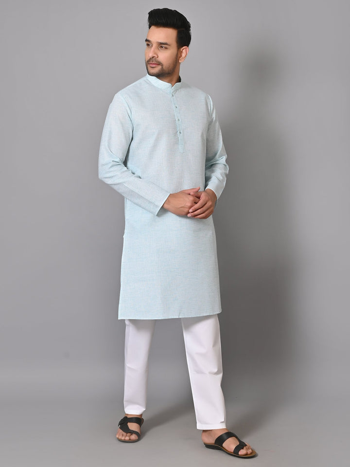 Solid Green Kurta Set