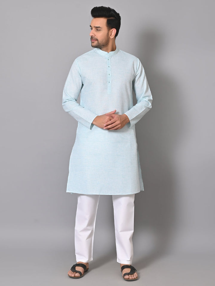 Solid Green Kurta Set