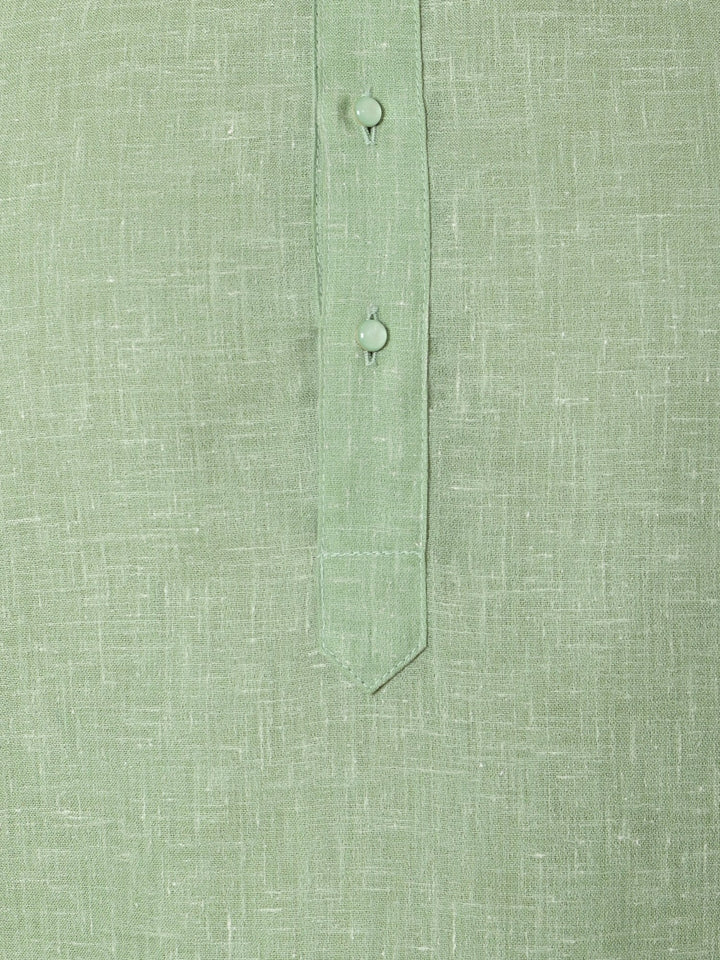 Solid Green Kurta Set