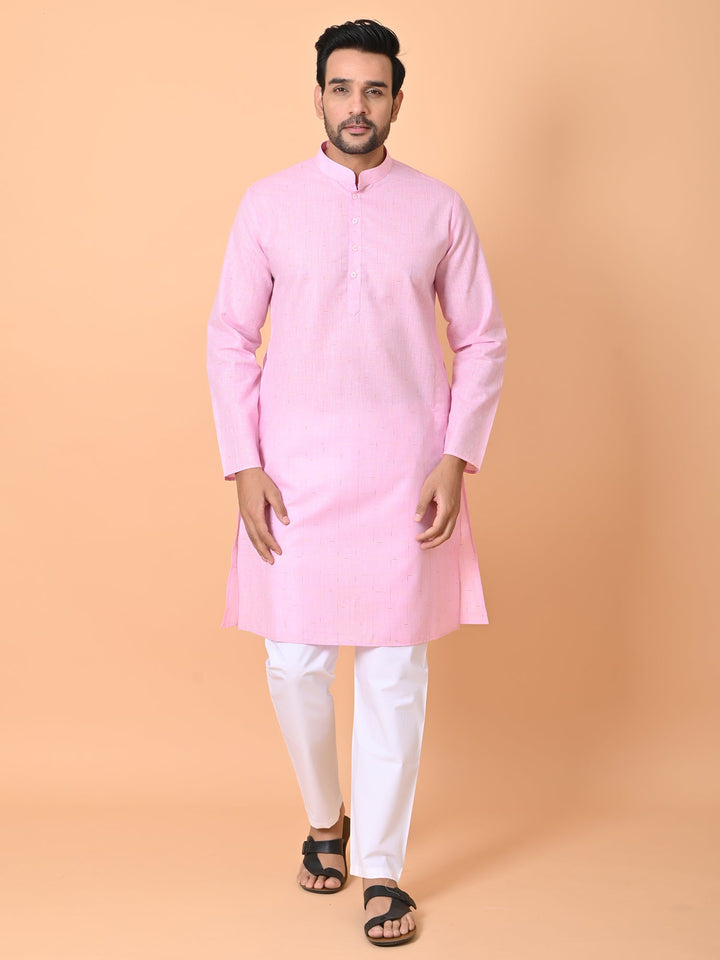 Quirky Pink Kurta Set