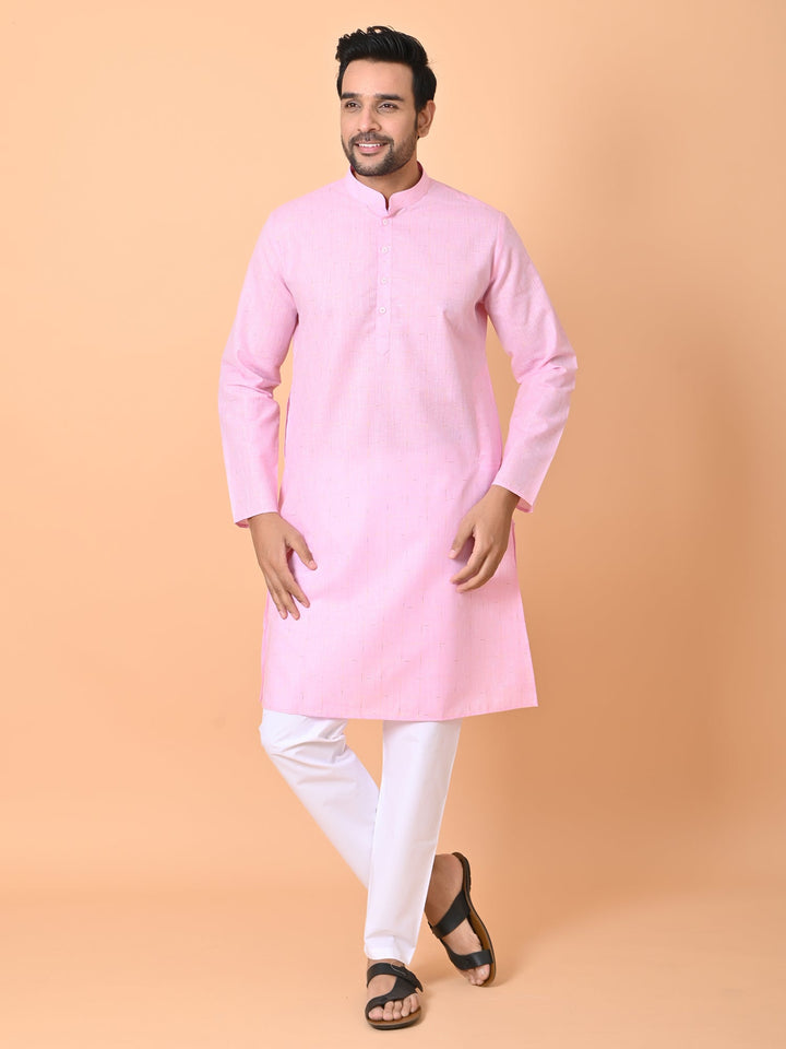 Quirky Pink Kurta Set