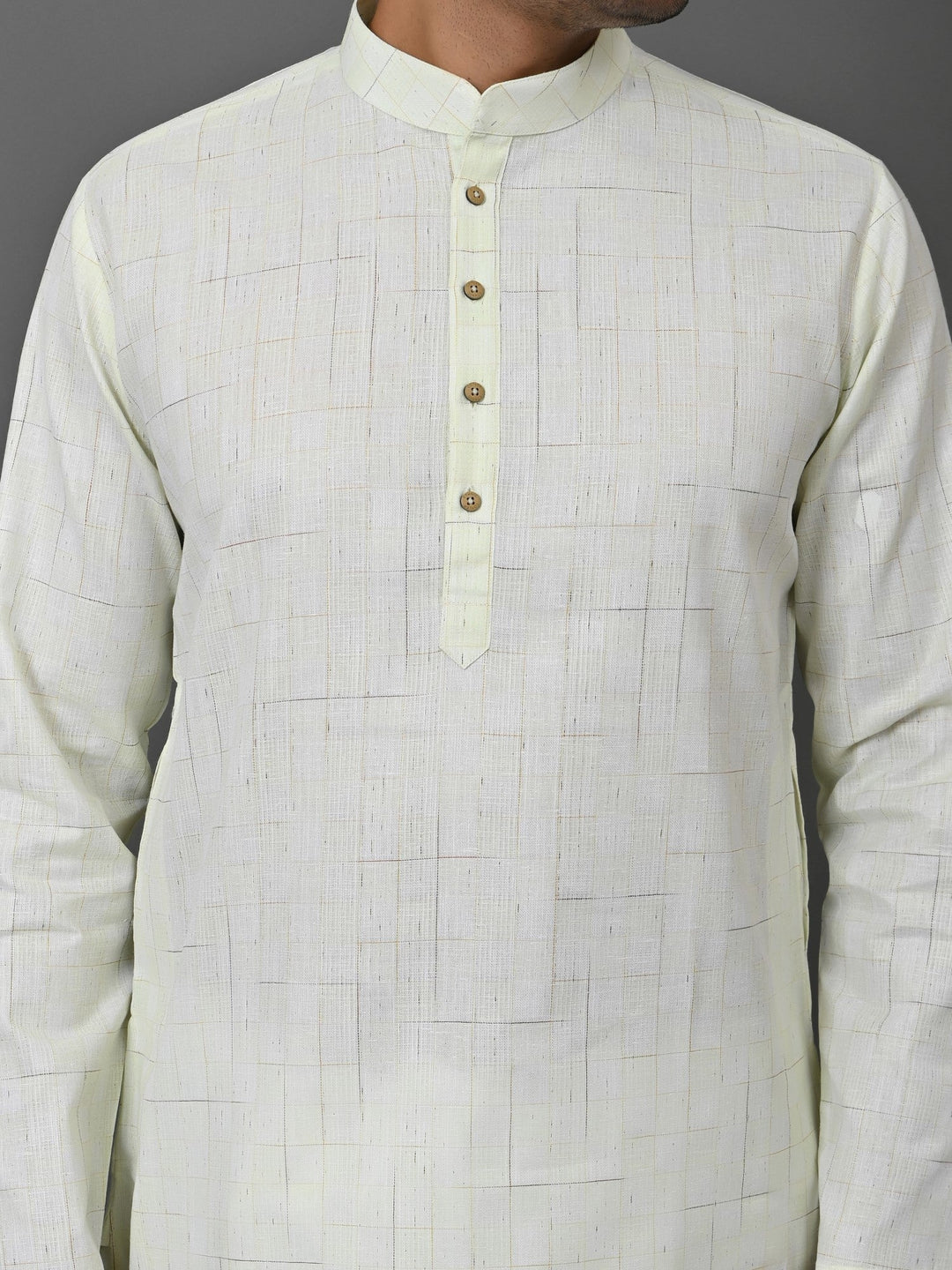 Geometric Green Kurta Set
