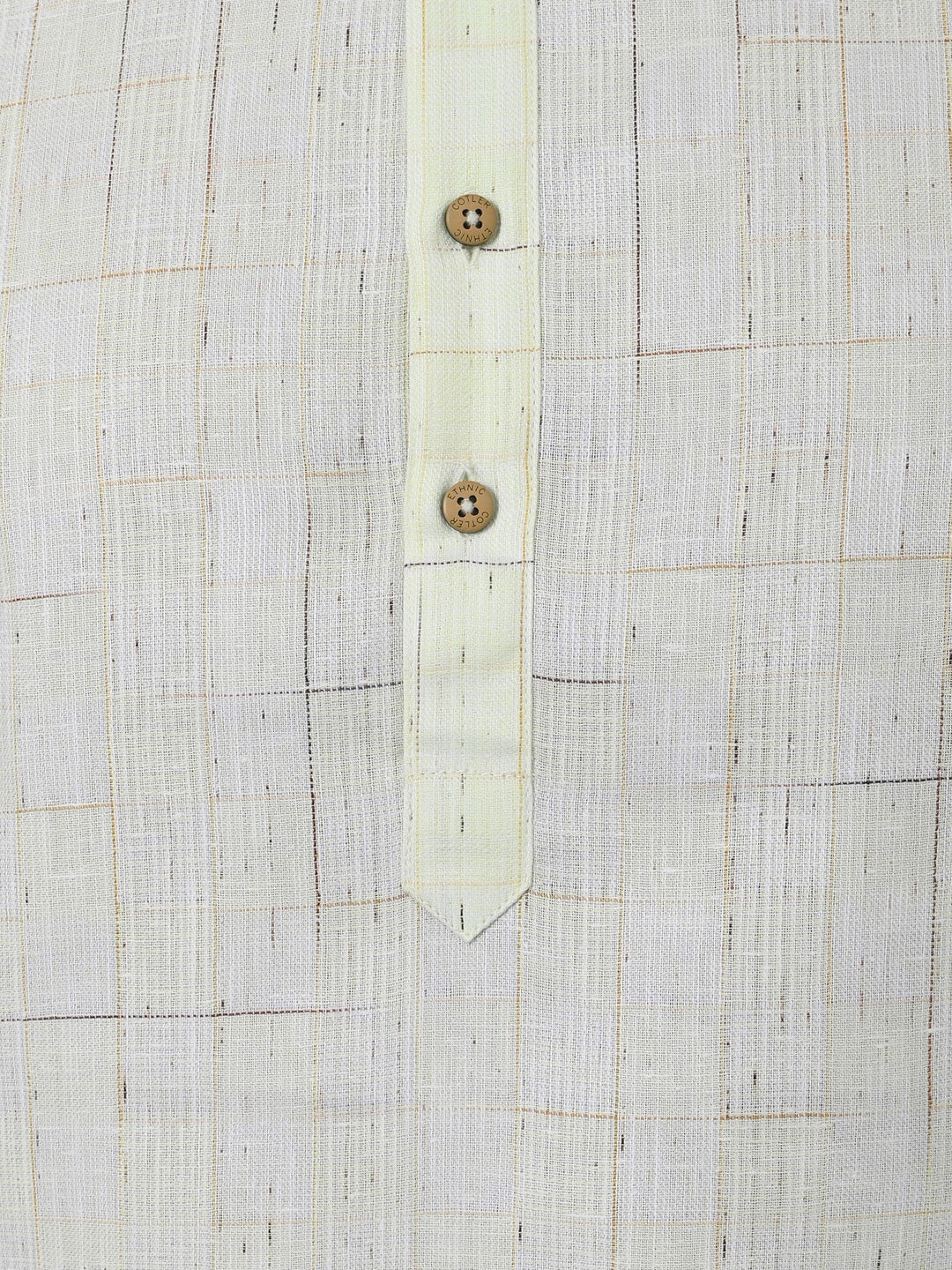 Geometric Green Kurta Set