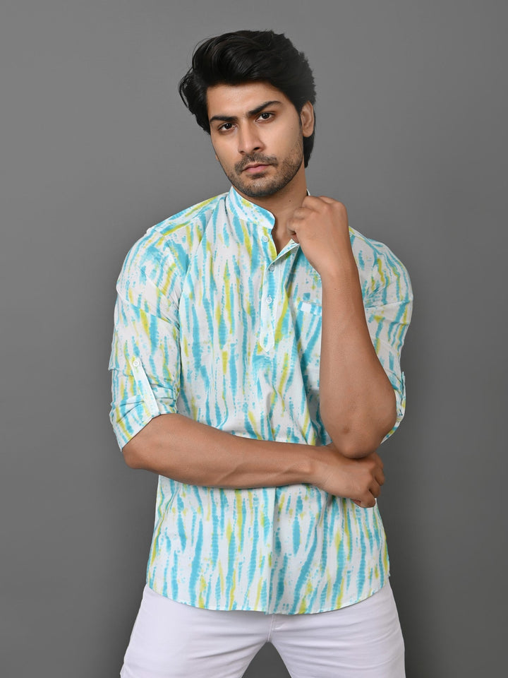 Tie Dye Multi Short Kurta