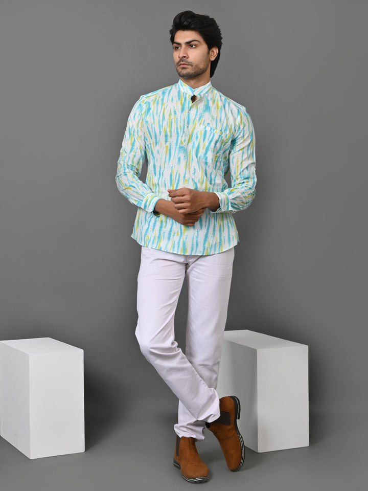 Tie Dye Multi Short Kurta