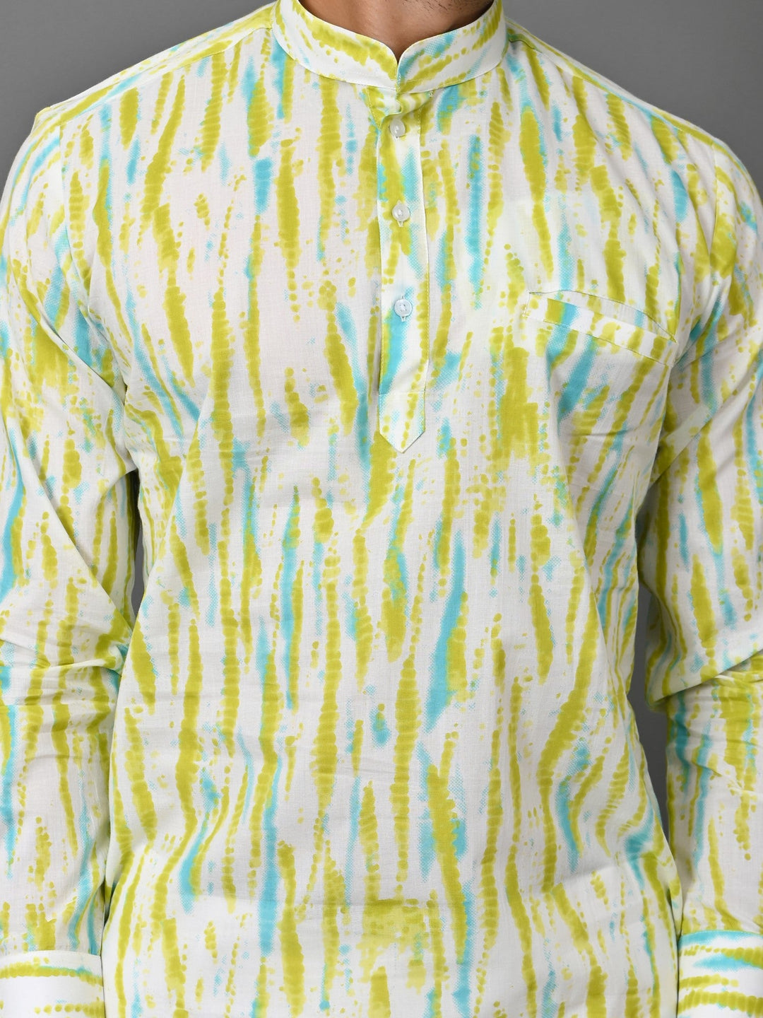 Tie Dye Multi Short Kurta