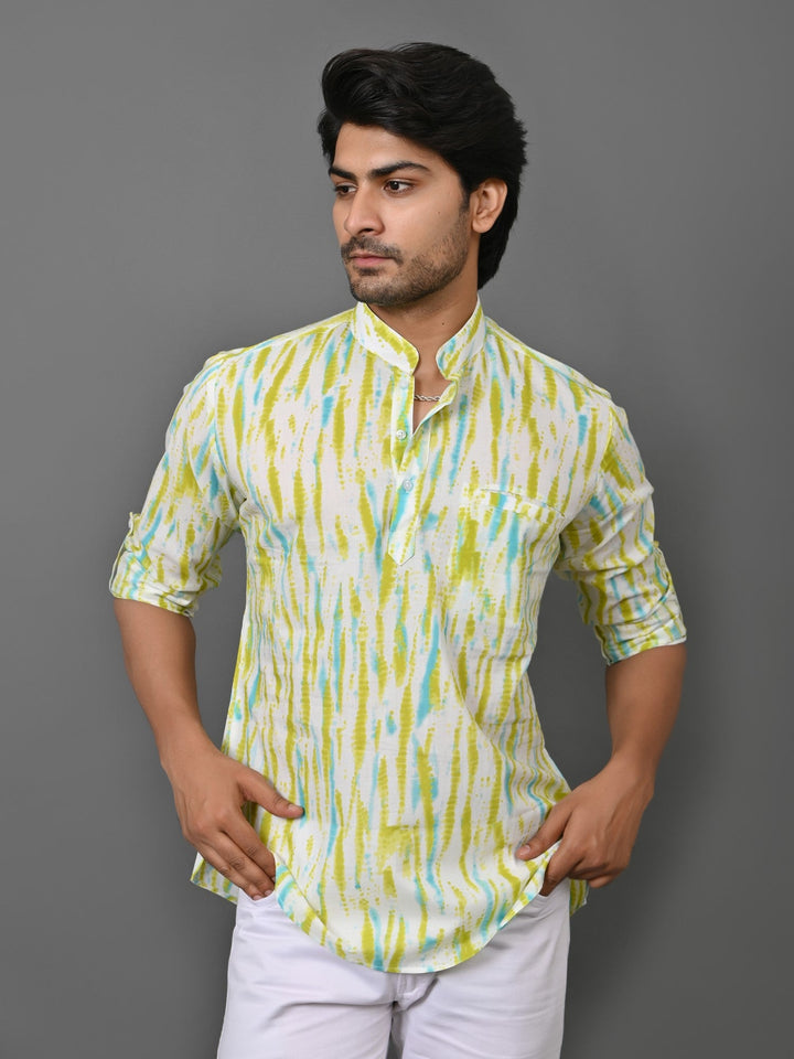 Tie Dye Multi Short Kurta