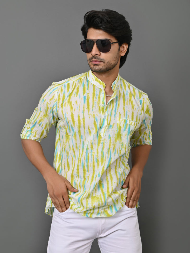 Tie Dye Multi Short Kurta