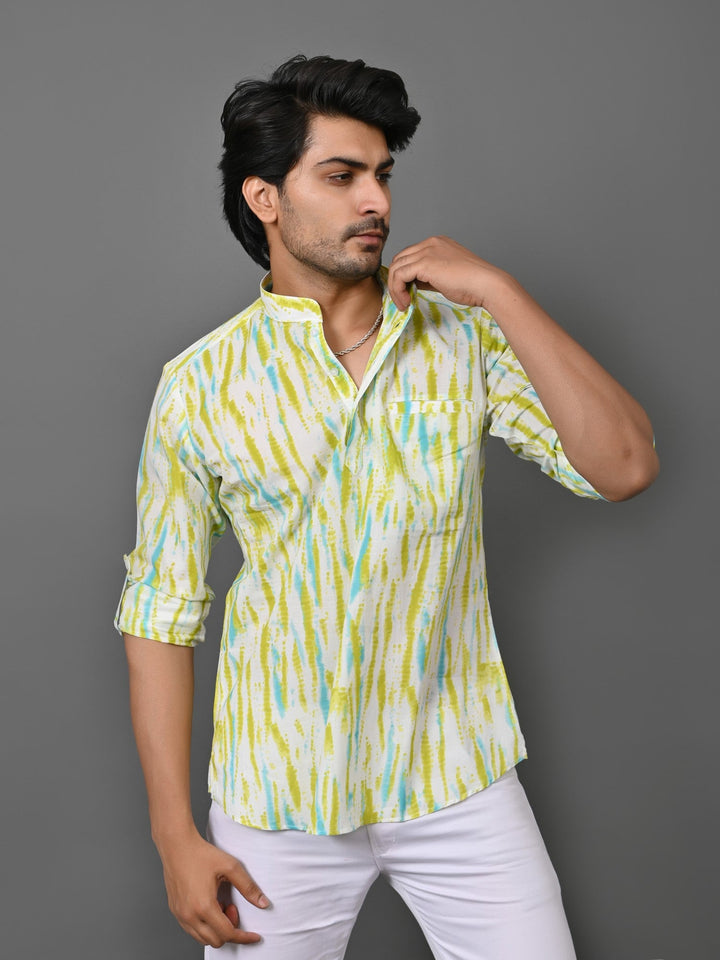 Tie Dye Multi Short Kurta