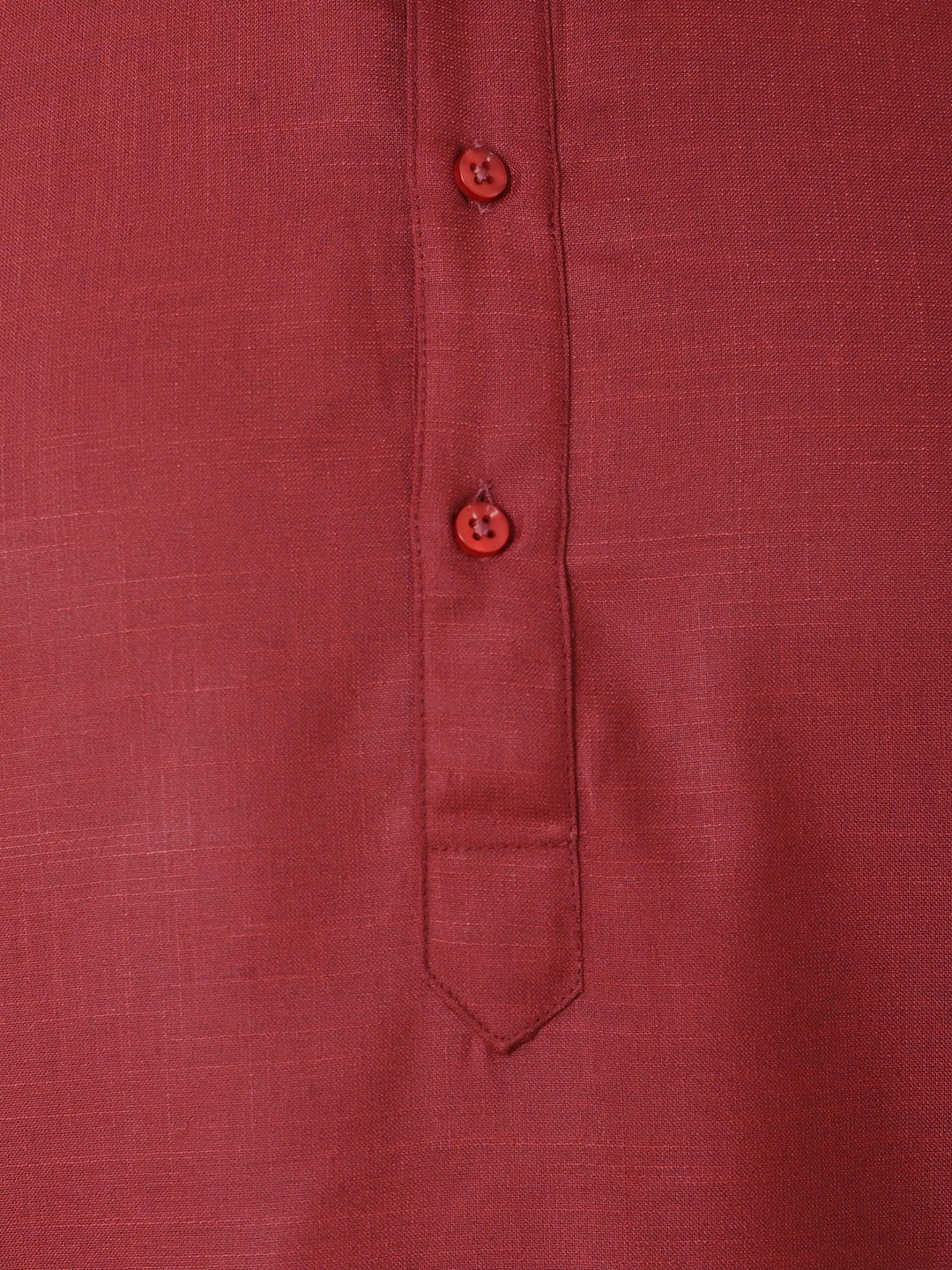 Solid Maroon Pathani Set