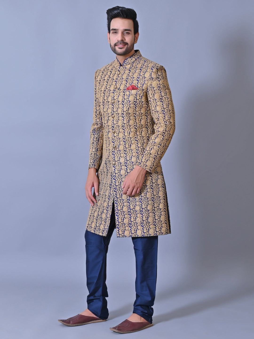 Ethnic Motifs Multi Sherwani